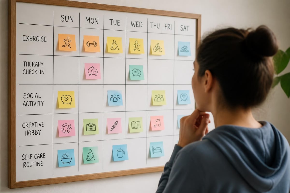 Preventive mental health routine