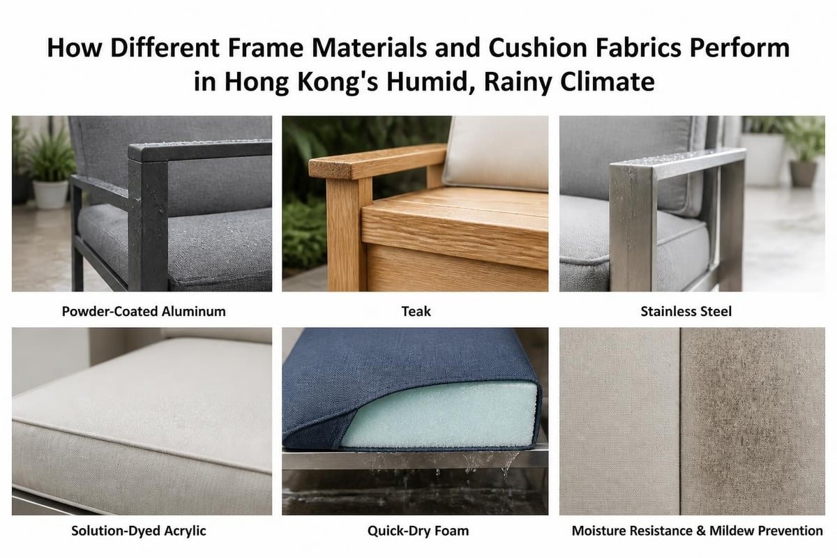 Material selection for Hong Kong climate
