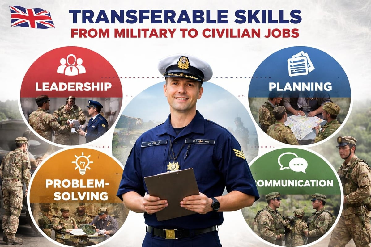 Resume Format for Military to Civilian Careers UK 4 Skills extraction process