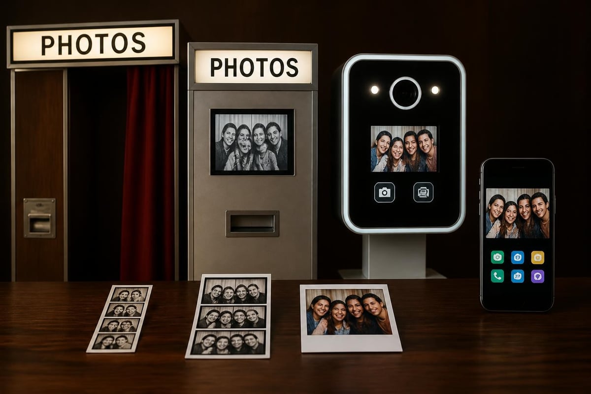 Photo booth technology timeline