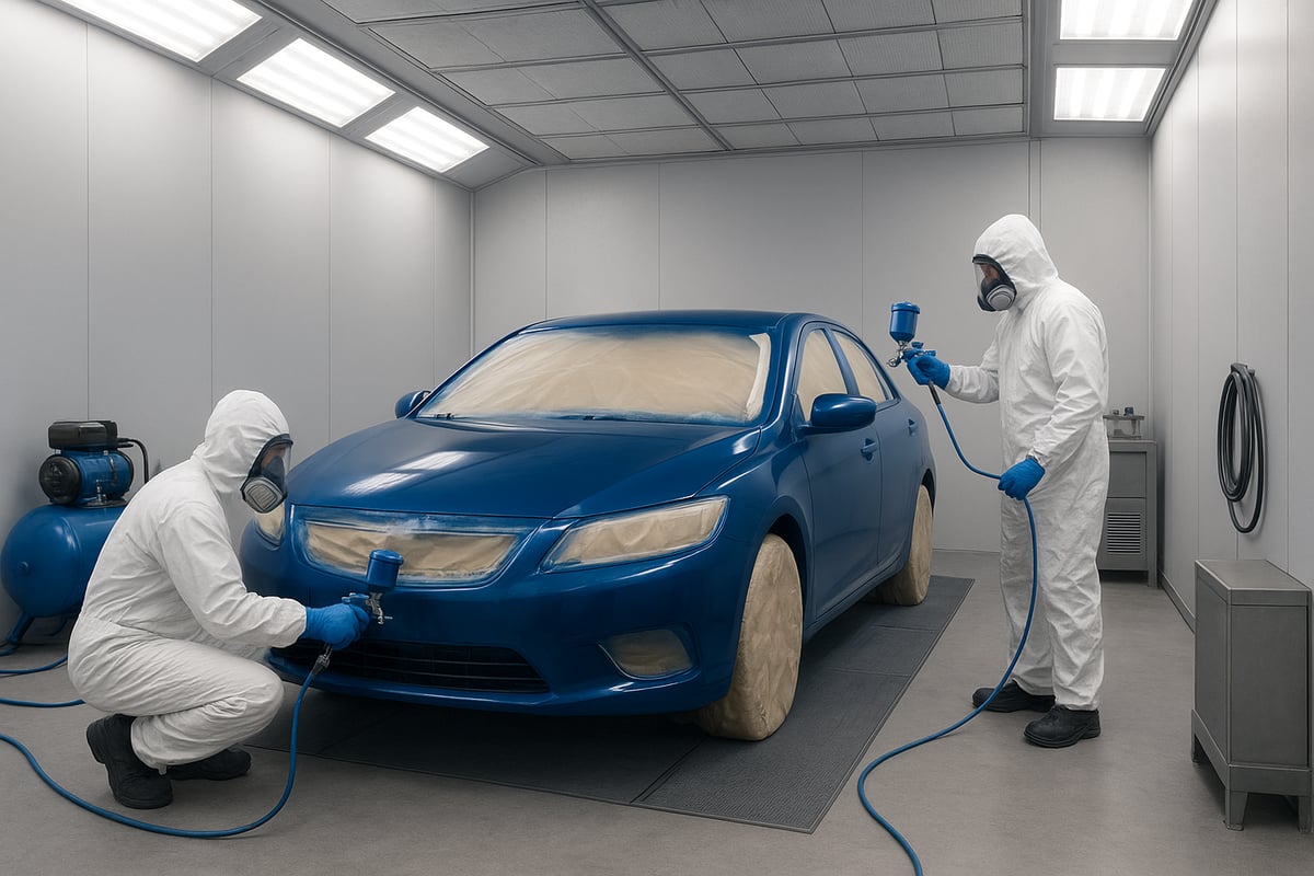 Step-by-Step Guide: The Shop Car Painting Process
