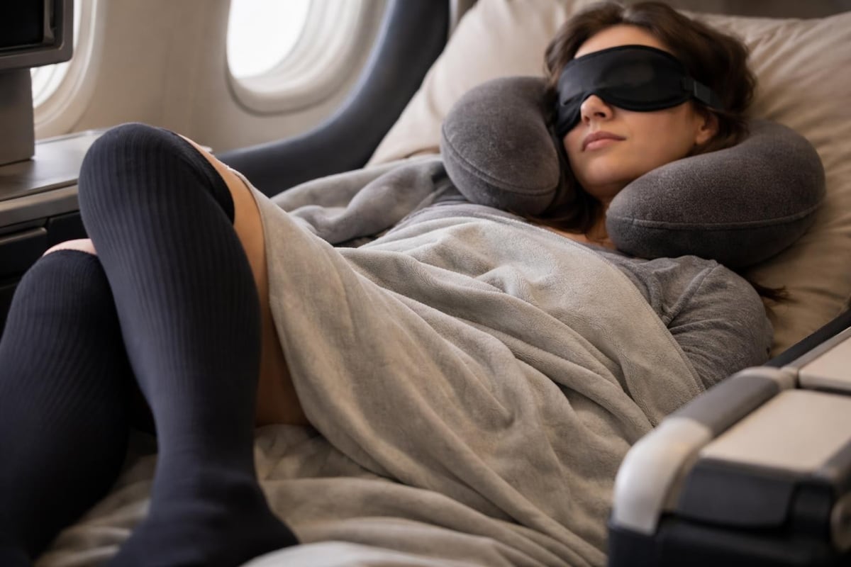 Comfort essentials for long-haul flights