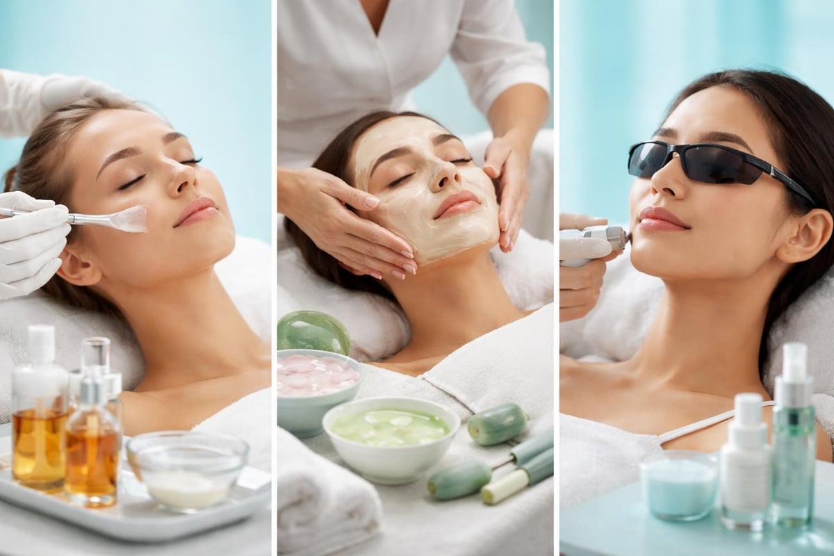 Professional skincare treatments