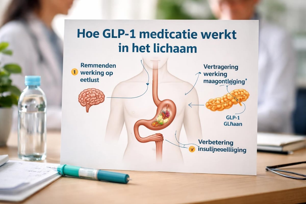 GLP-1 medicatie werkingsmechanisme