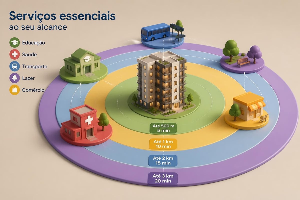 Critérios de infraestrutura para escolha de localização