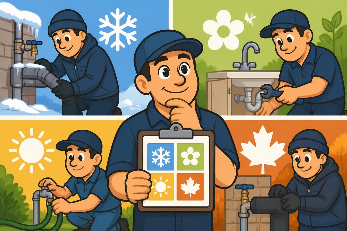 Seasonal plumbing SEO