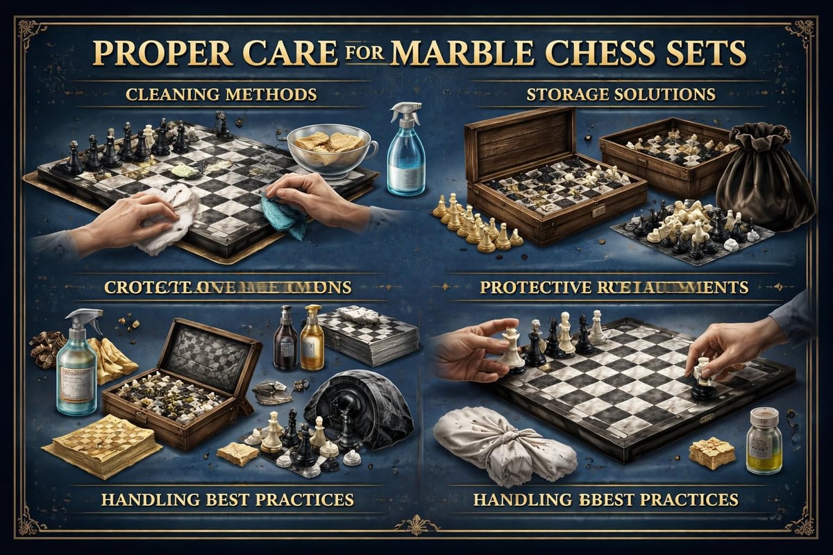 Marble chess maintenance