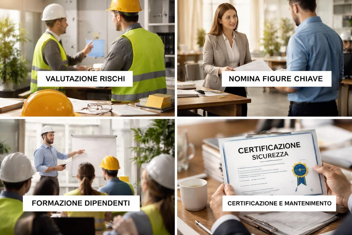Percorso di adeguamento normativo per la sicurezza lavoro
