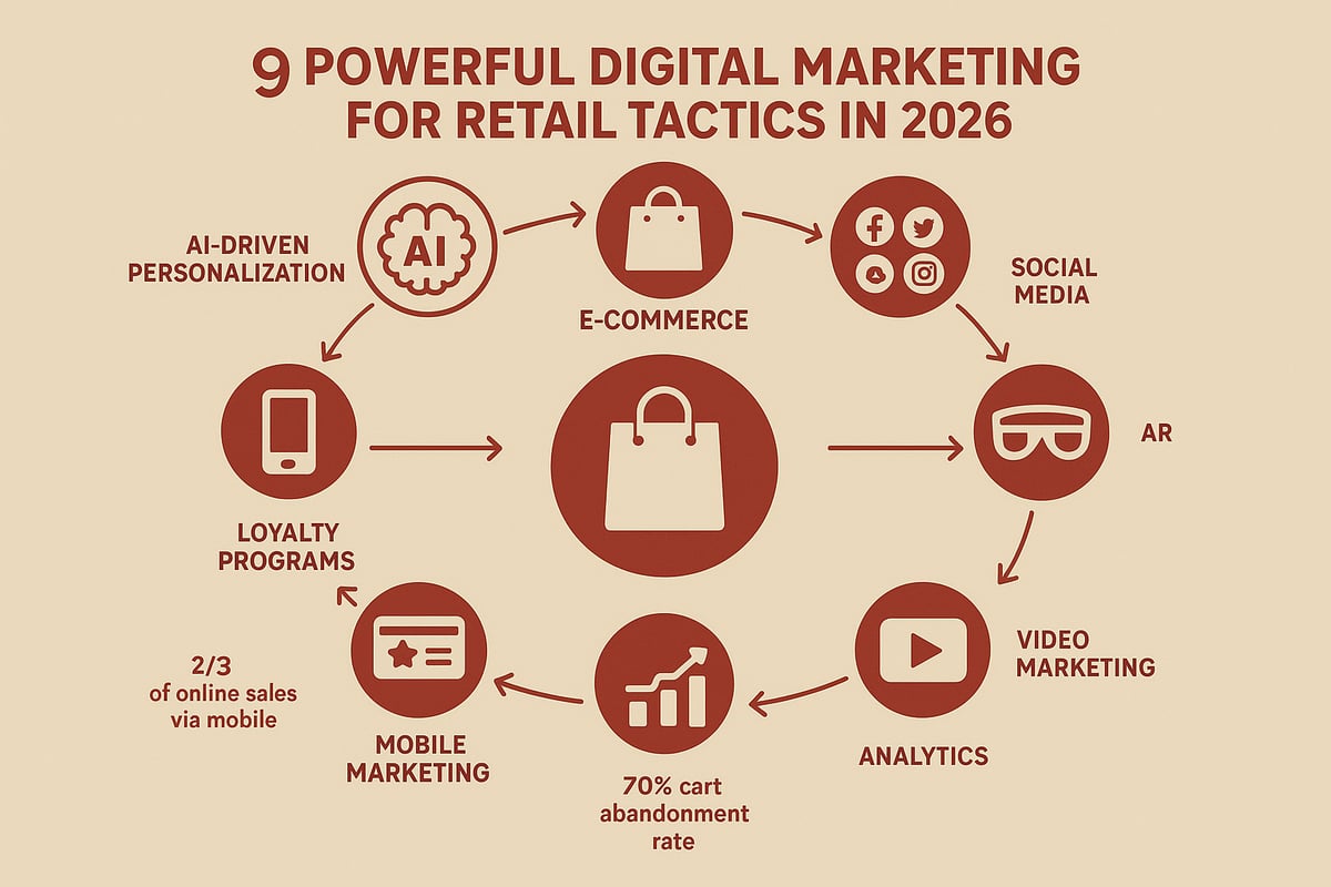 9 Powerful Digital Marketing for Retail Tactics in 2026
