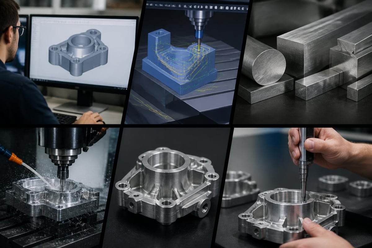 CNC milling process