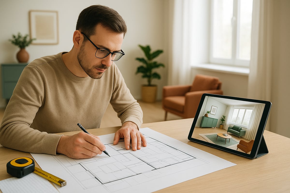 Step-by-Step Guide to Living Room Design Drawing