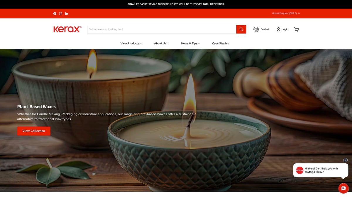 7 Essential Candle Raw Material Suppliers to Know in 2026 - Kerax Limited