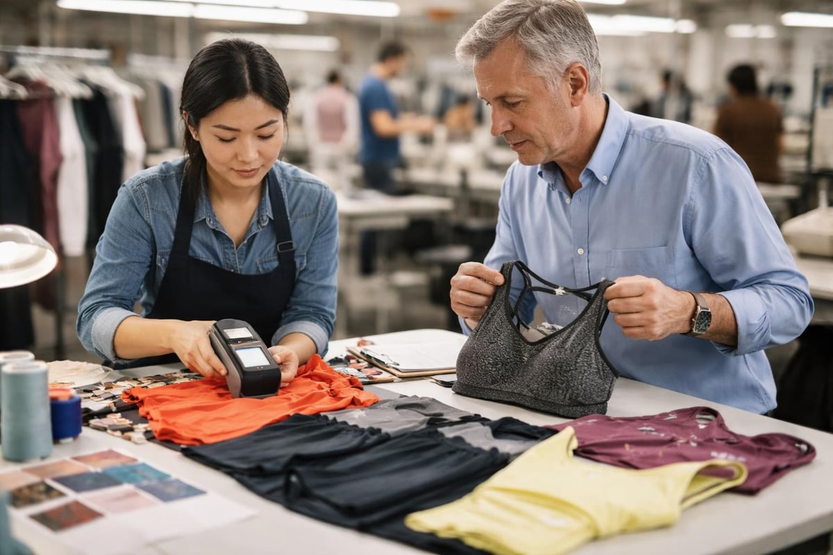 Gym apparel quality control
