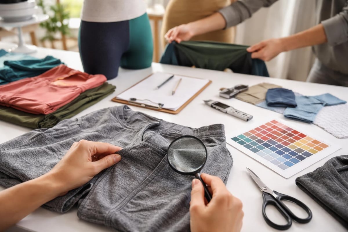 Gym clothes evaluation criteria