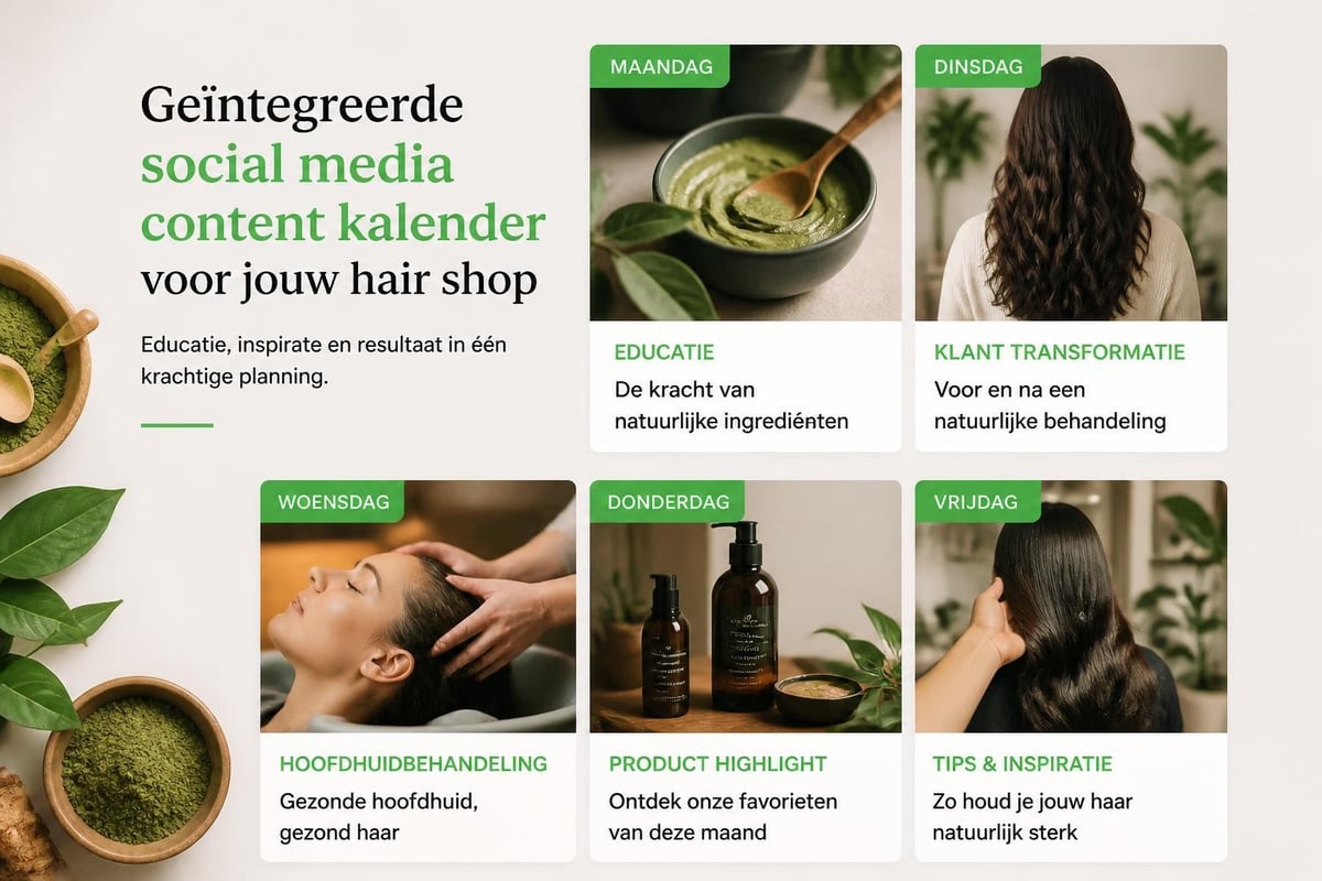 Social media content strategie