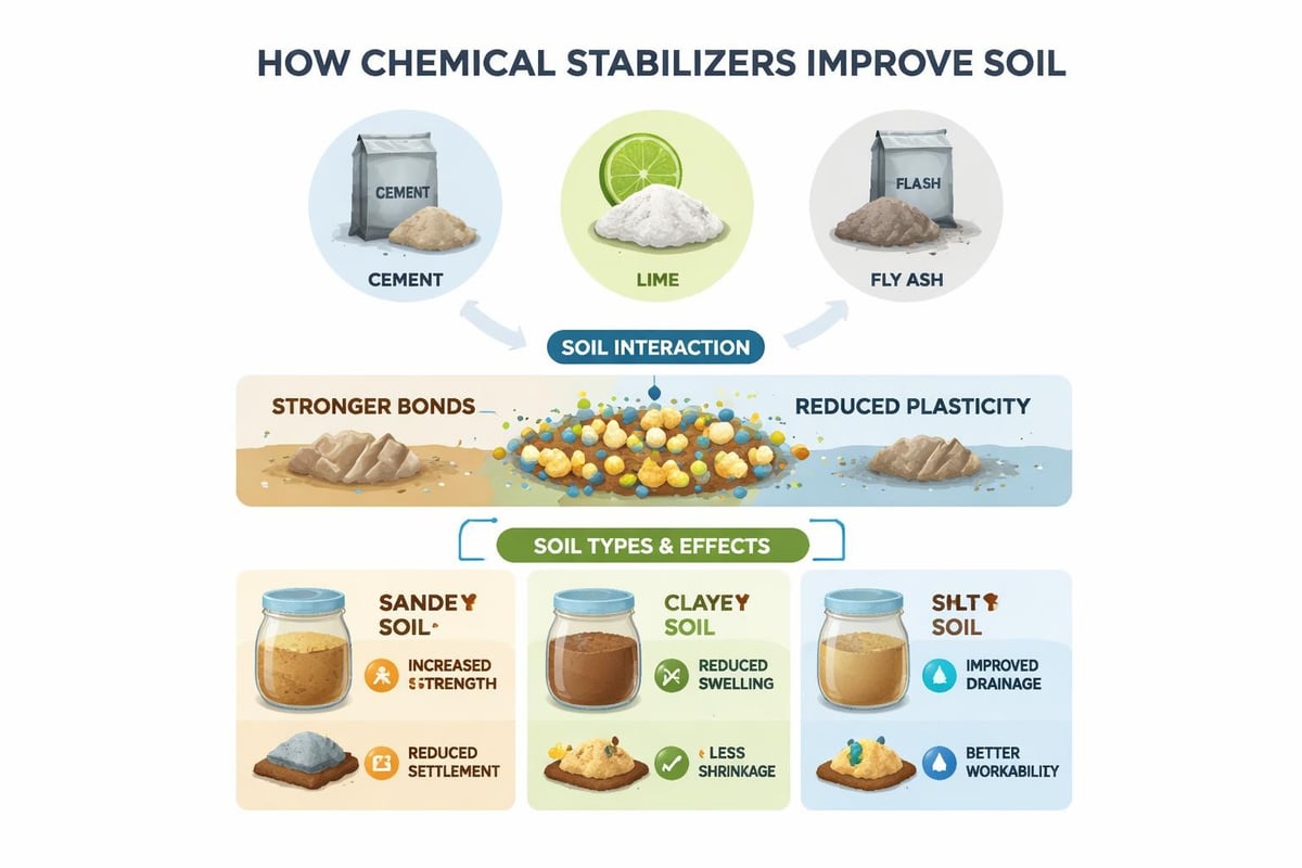 Chemical stabilization process