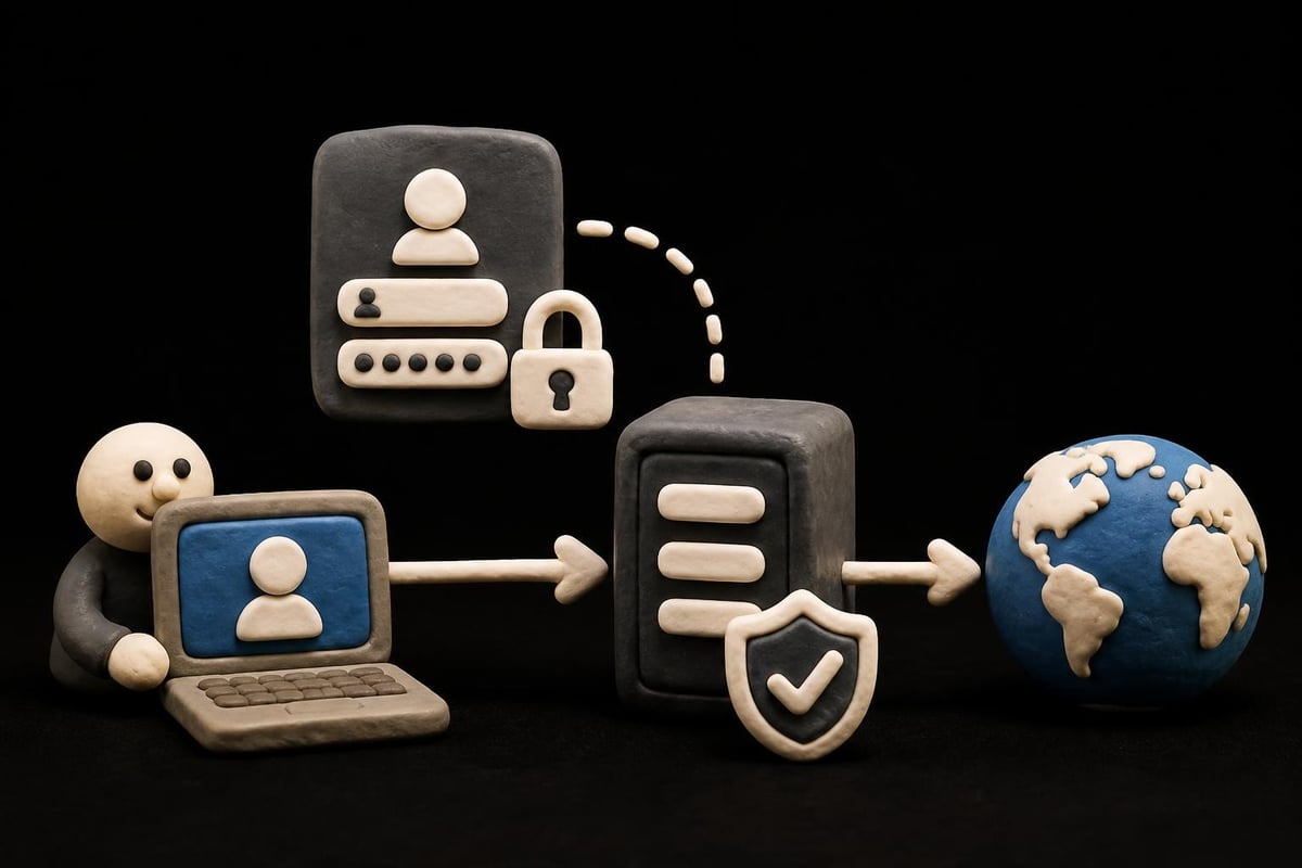 SOCKS5 authentication flow