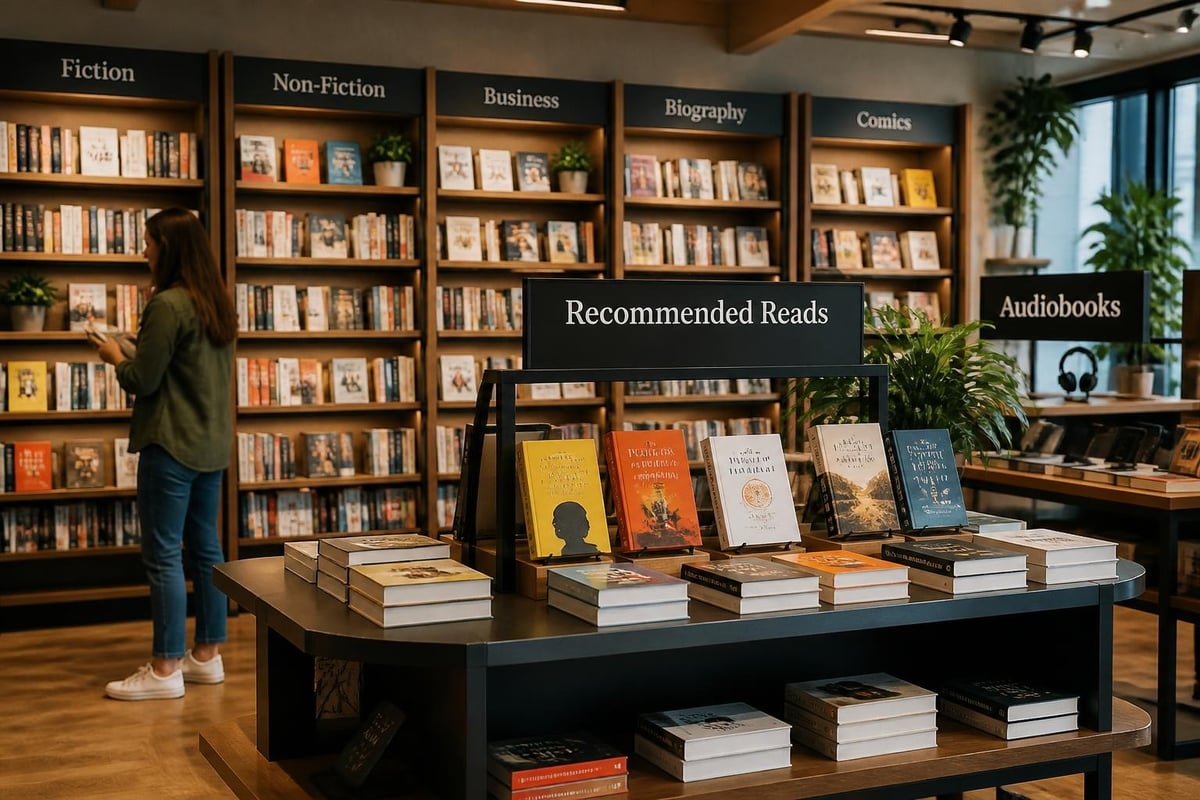 Digital book catalog organization