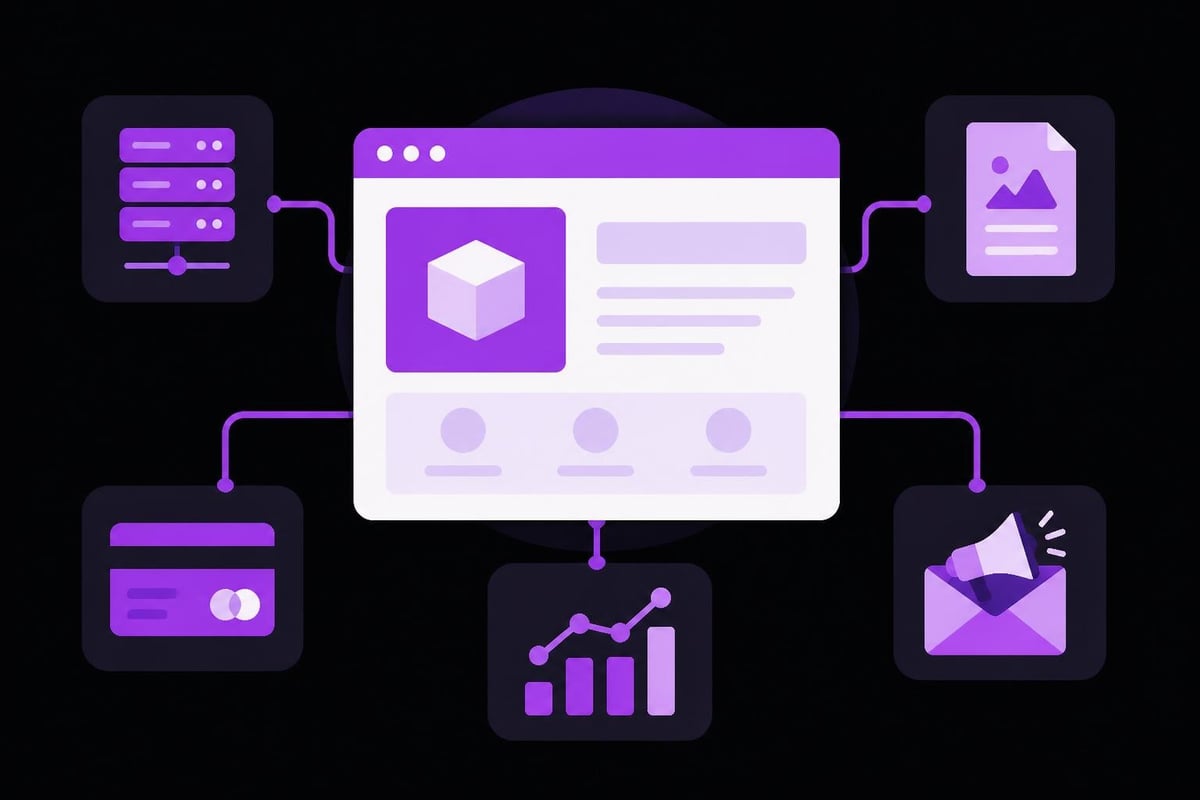 One product website technical stack