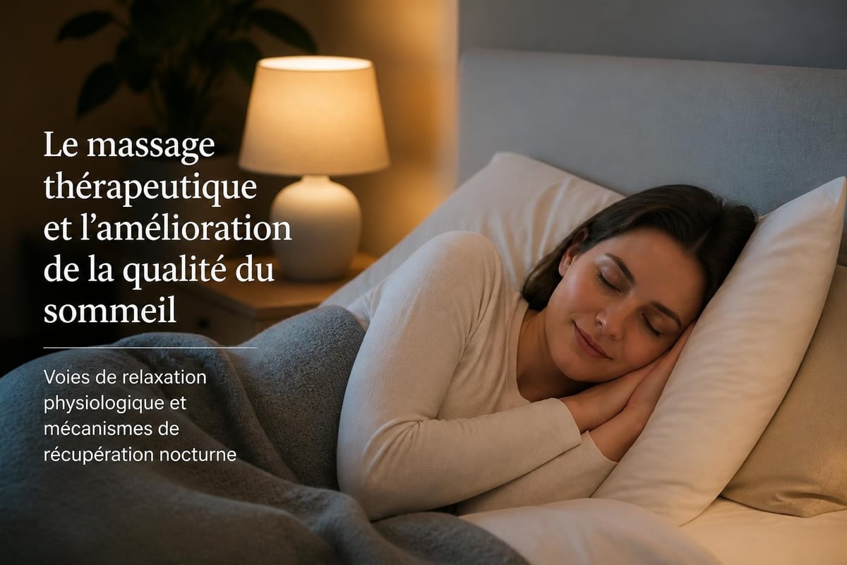 Massage et qualité du sommeil