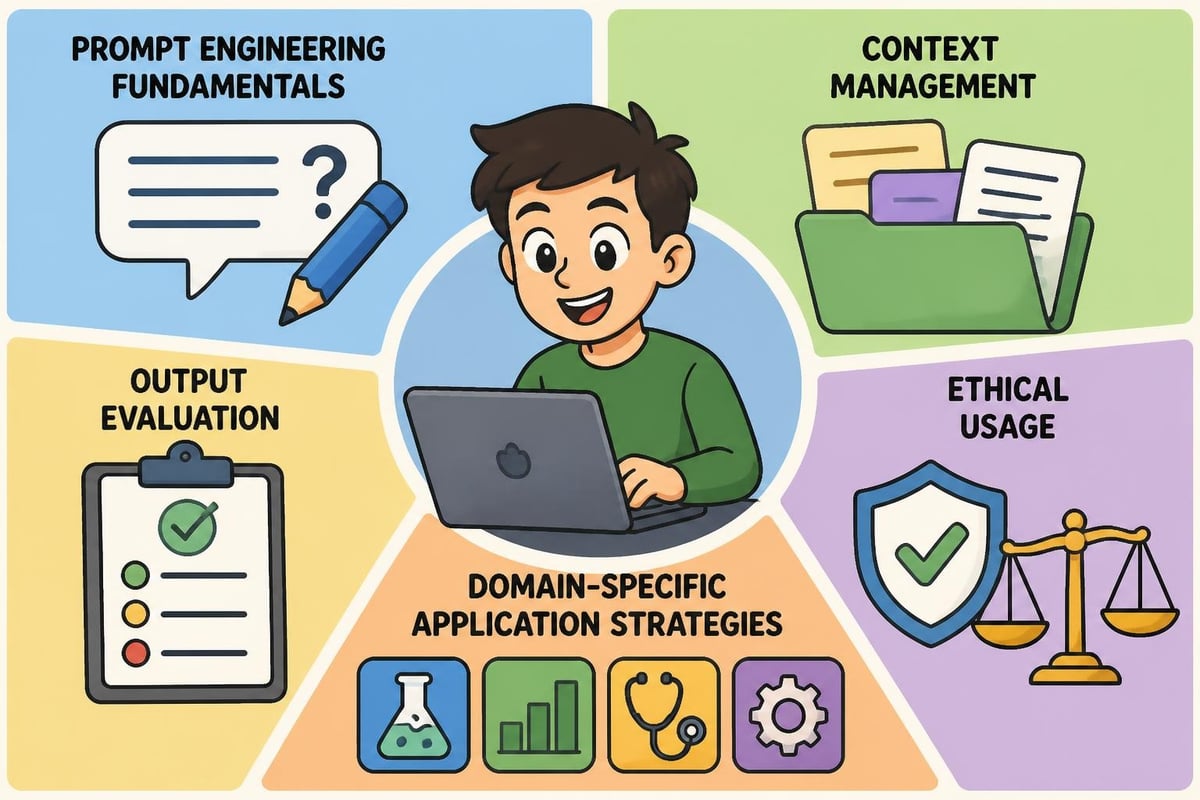 Core competencies in ChatGPT training