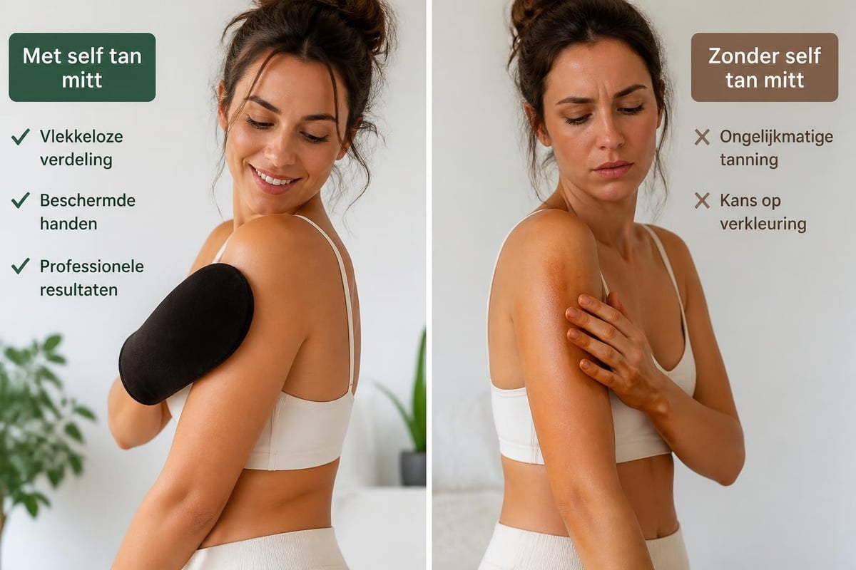 Voordelen van self tan mitt applicatie