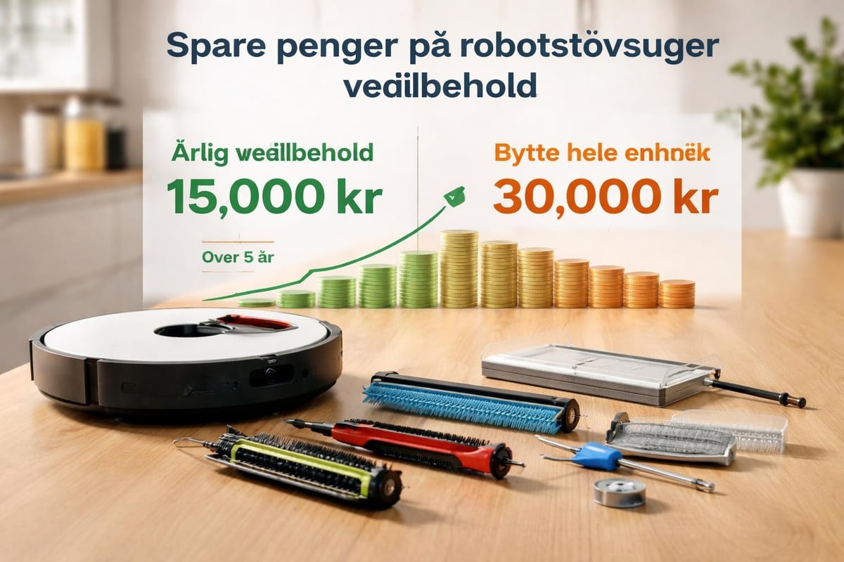 Comparison of maintenance costs