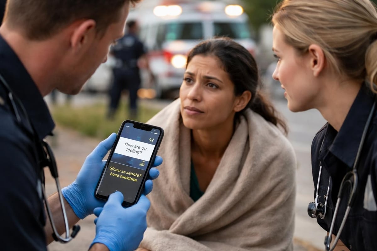 First responder communication process