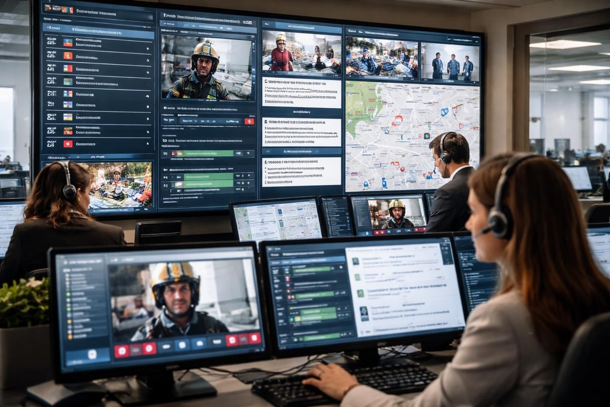 Multi-channel interpretation system