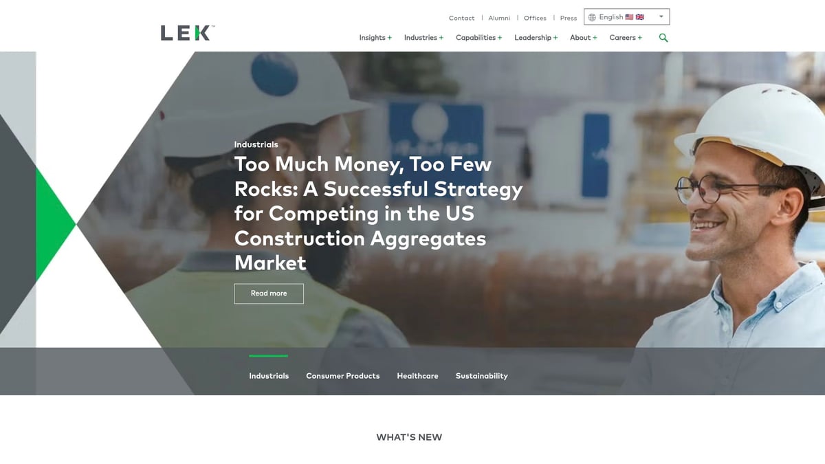 9 Game-Changing Best Consulting Agencies to Watch in 2026 - LEK Consulting