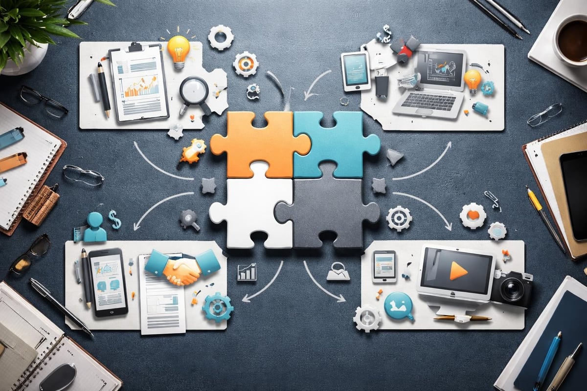 Full Service Marketing Komponenten