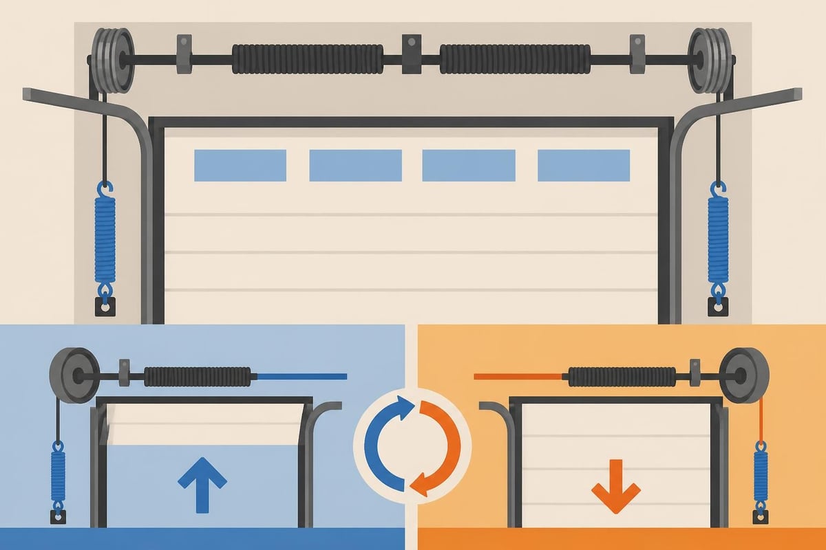 Garage Door Solutions: Complete Guide For 2026 1 Garage Door Spring System Mechanics