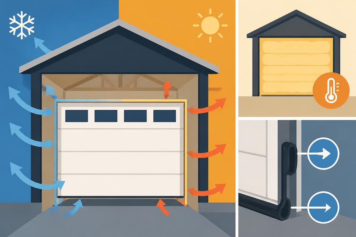 Garage Door Solutions: Complete Guide For 2026 2 Garage Door Thermal Efficiency