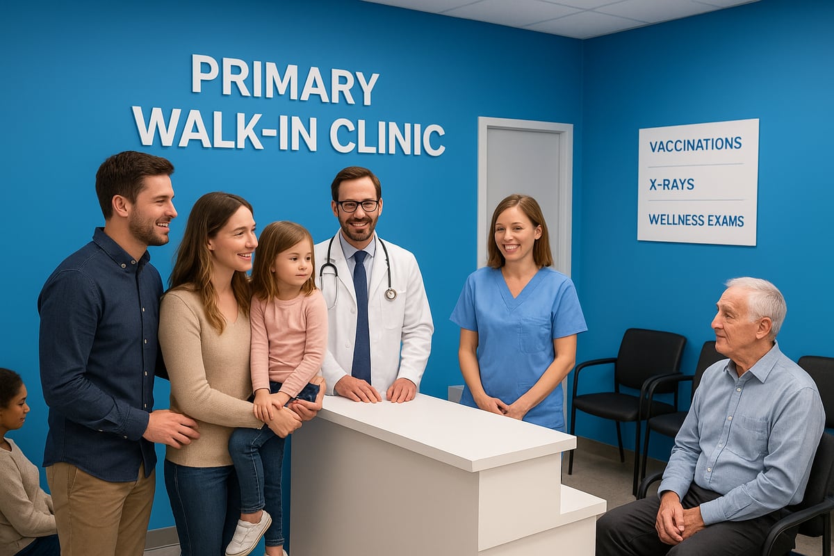 Types of Services Offered at Primary Walk-In Clinics