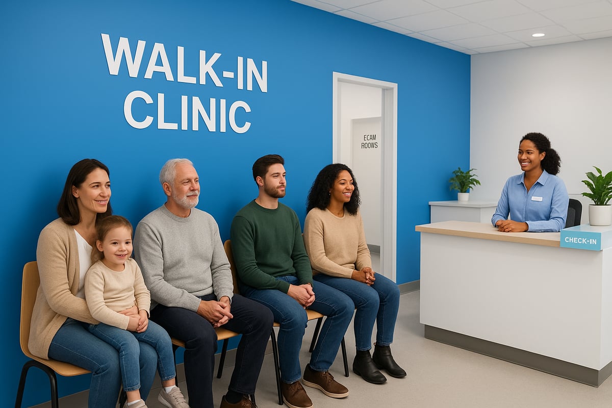 Patient Experience: What to Expect During a Walk-In Visit