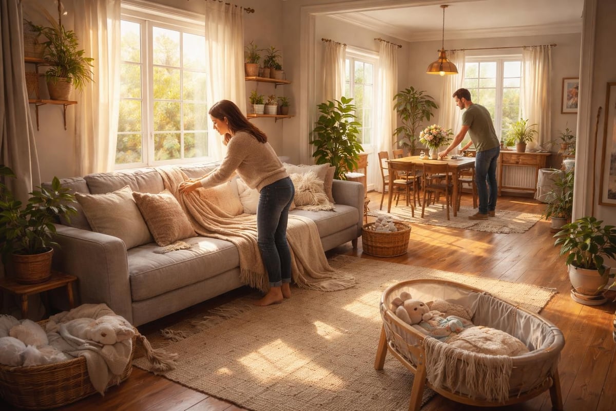 Preparing your home for newborn photos