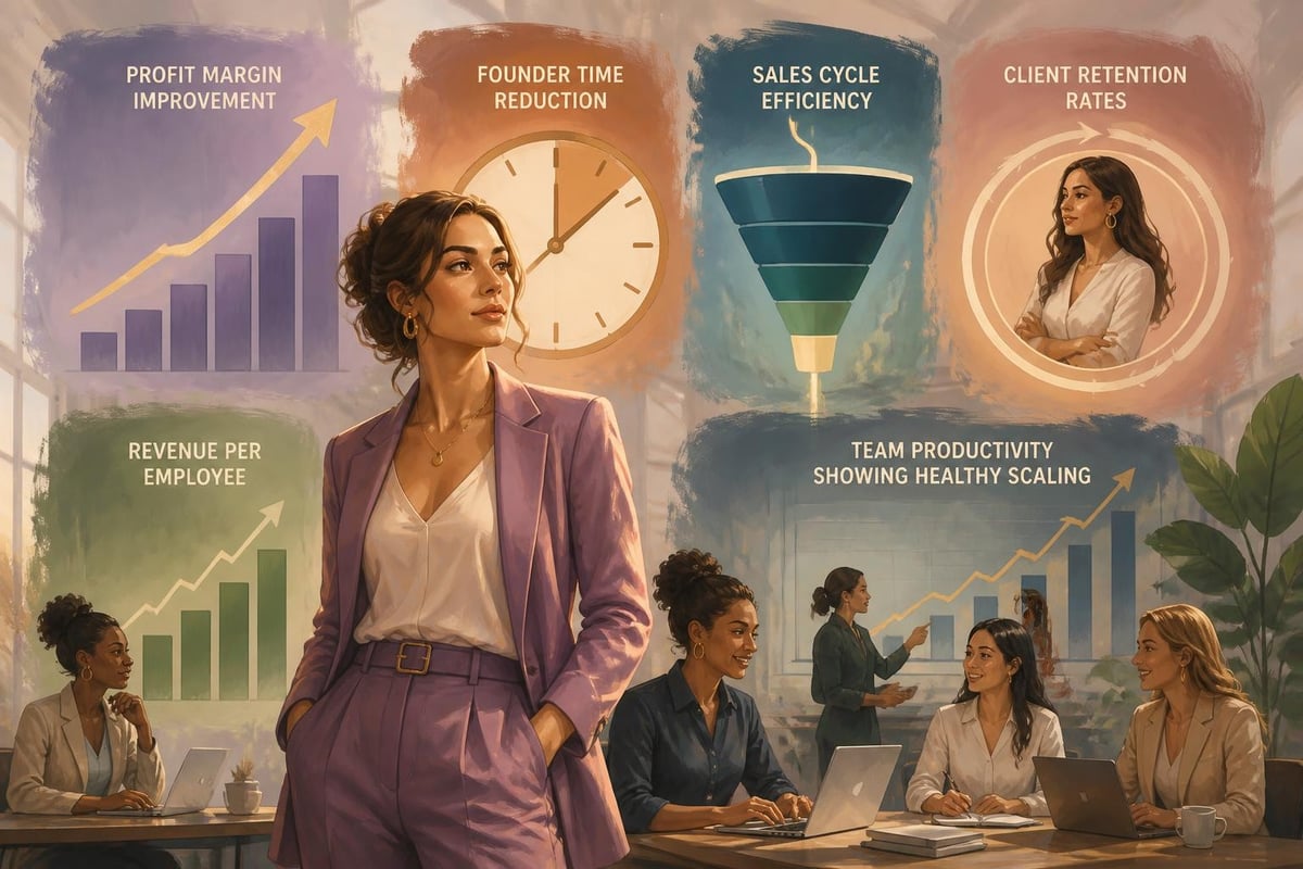 Business growth metrics