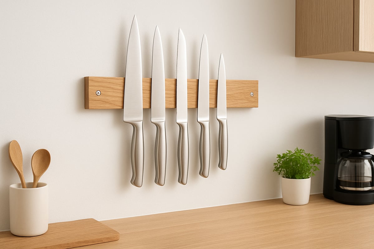 Montering og placering af din knivholder