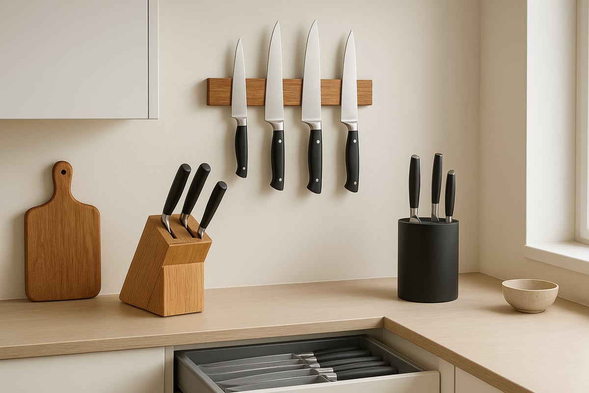 S&aring;dan v&aelig;lger du den perfekte knivholder til dit k&oslash;kken