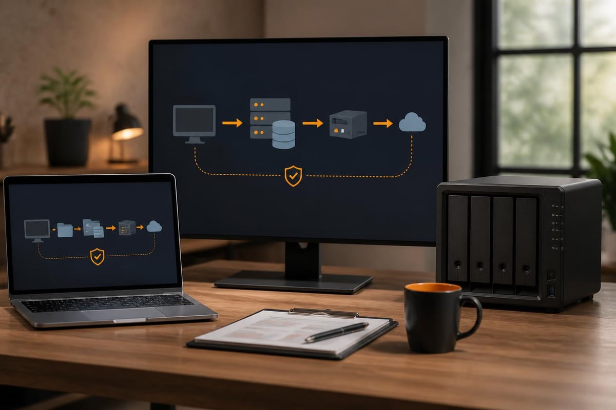 Backup workflow automation