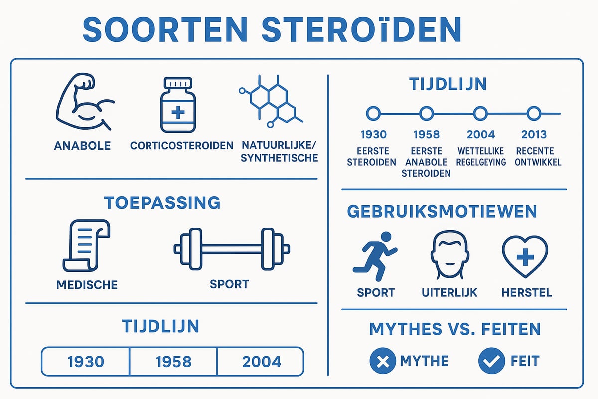 Wat Zijn Steroïden? Definitie, Soorten & Geschiedenis