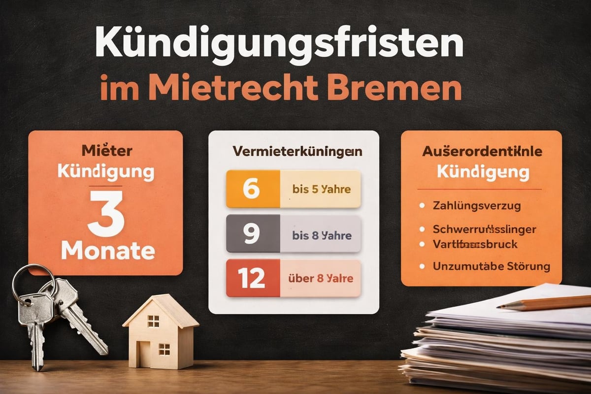 Kündigungsfristen Mietrecht