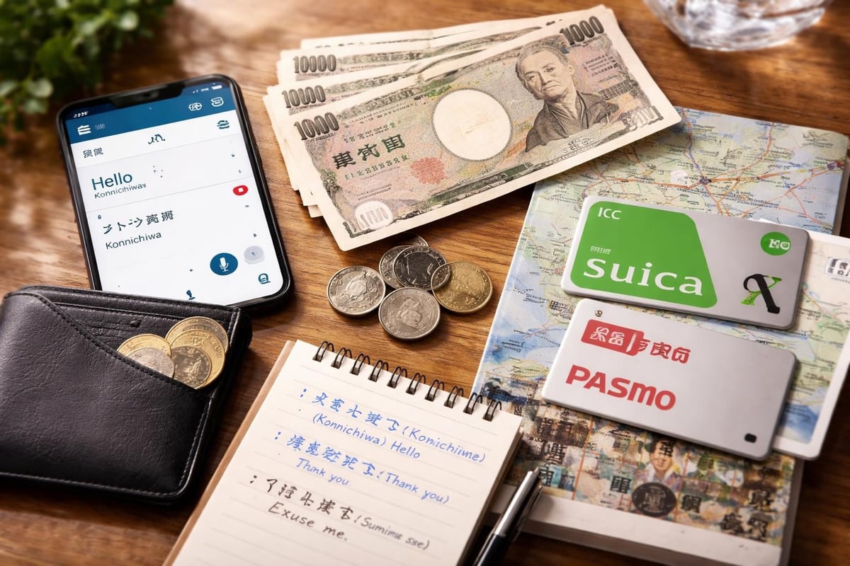 Japan travel essentials