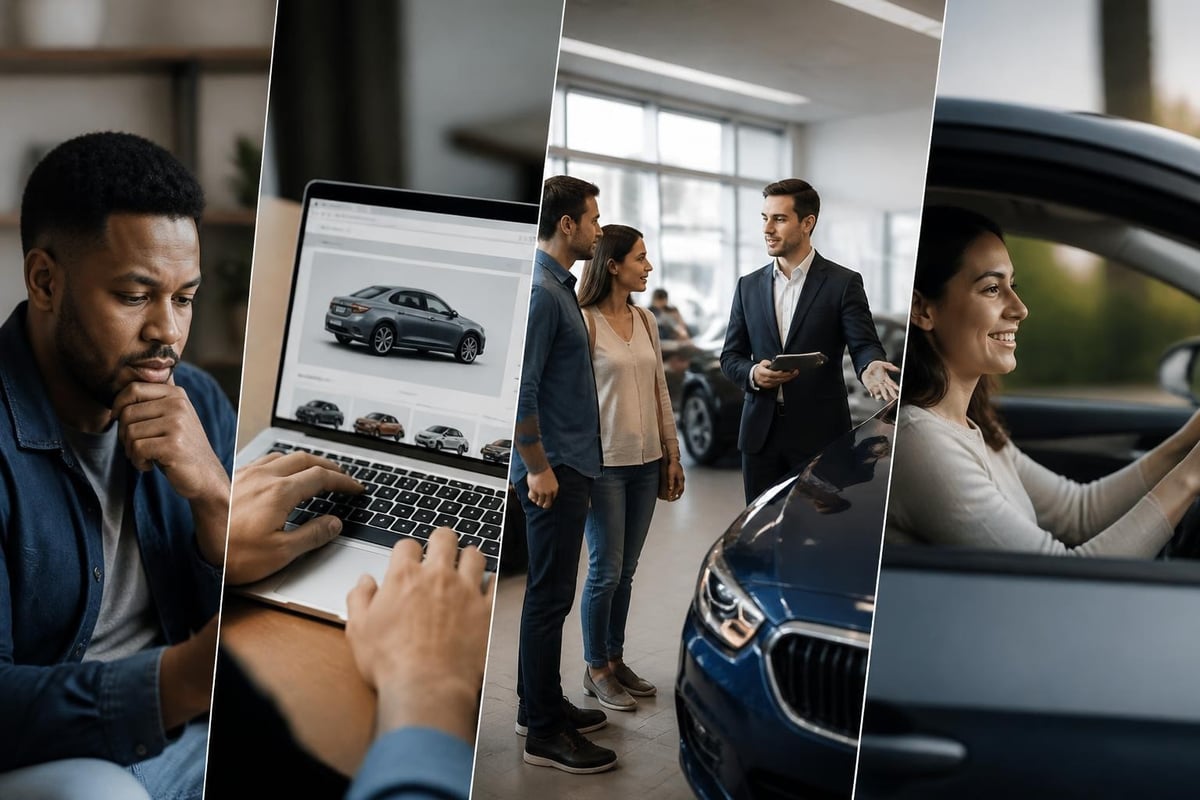 Automotive buyer journey stages