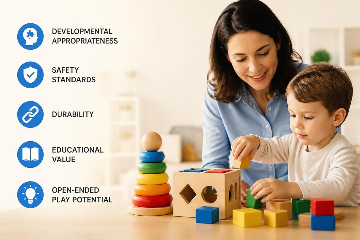 Quality educational toy selection