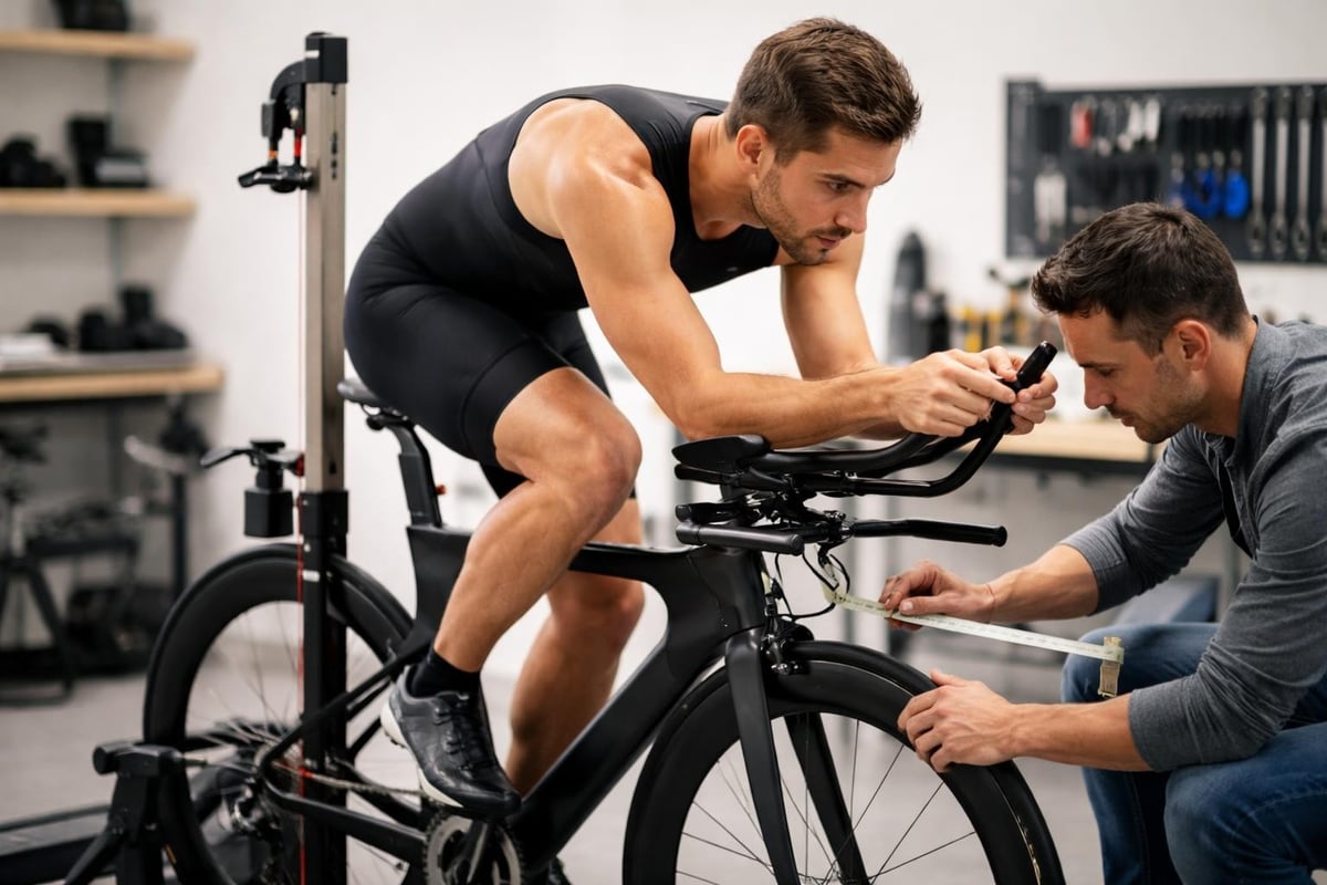 Bike fitting measurements
