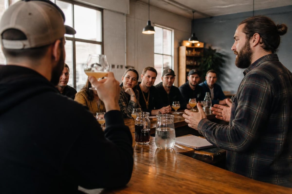 Beer tasting experience