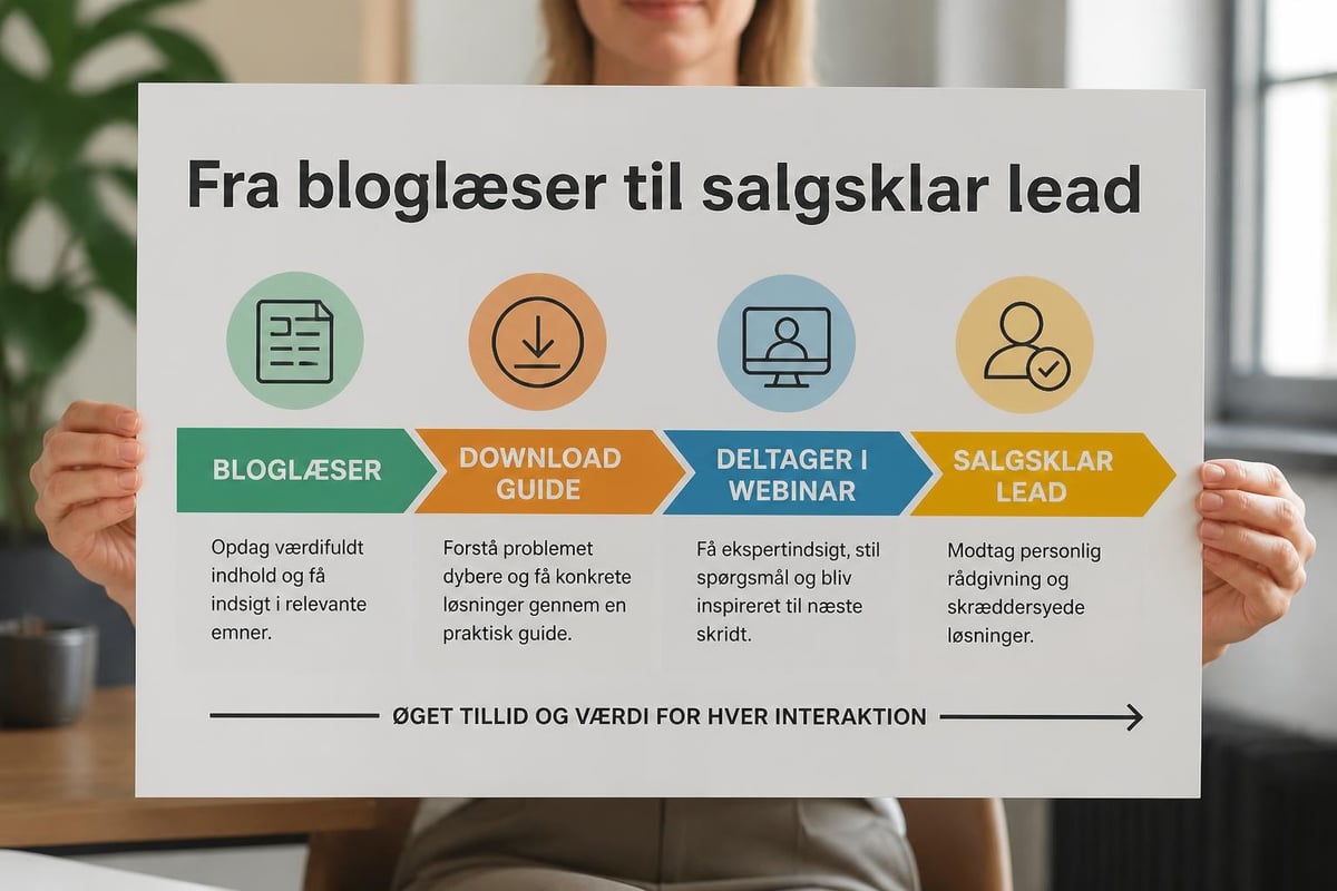 Content upgrade funnel