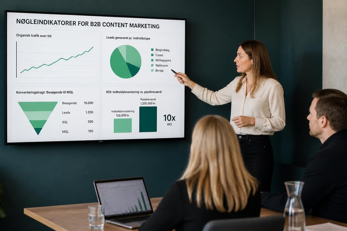 Content performance dashboard