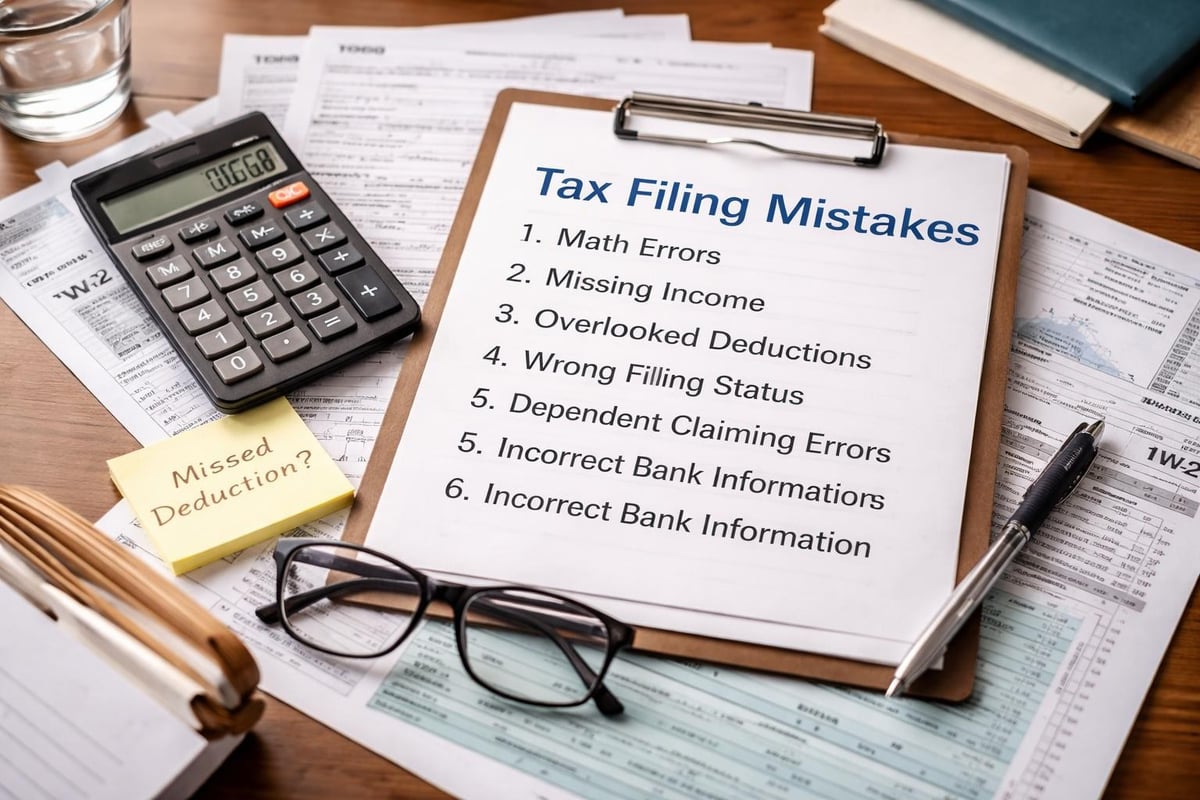 Common tax refund mistakes